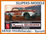 AMT 986 - 1964 Plymouth Belvedere Lawman Super Stock 1/25
